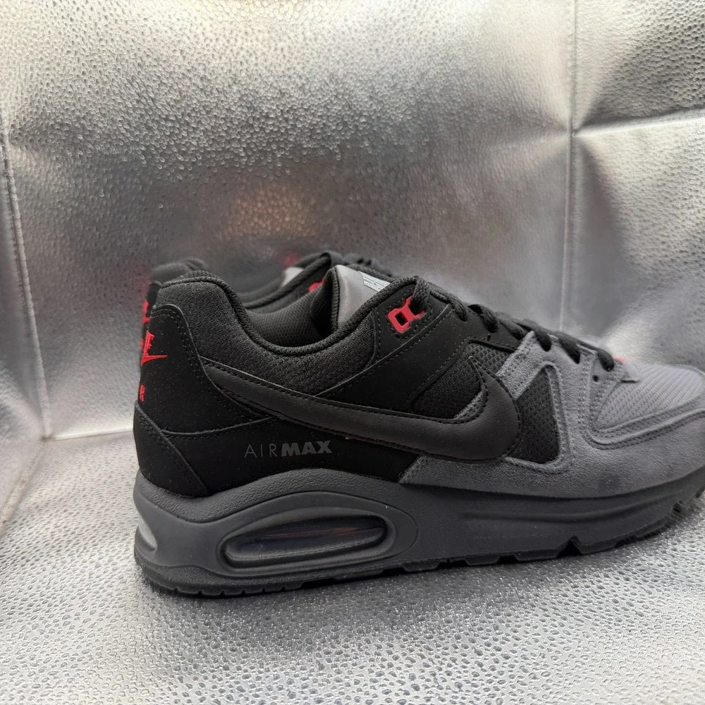 Size 9  Nike Air Max Command Black Dark Gray Mens Athletic‎ Sneakers 629993-024